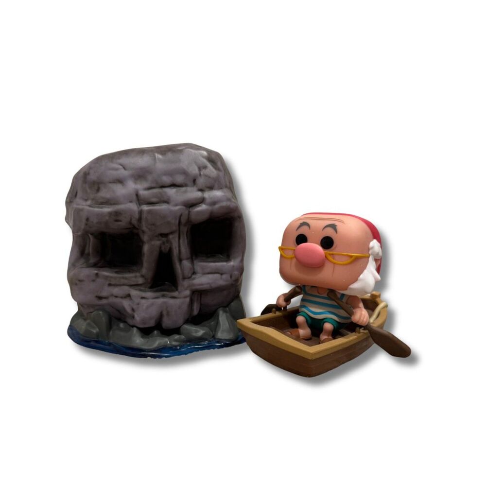 Funko Pop! Town: Disney Classics - Smee with Skull Rock 32 - No Box